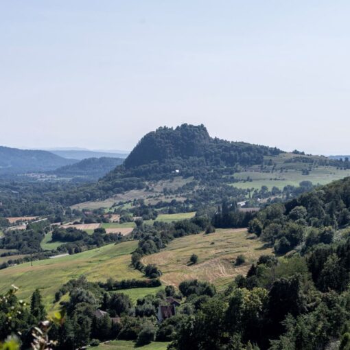 Ansicht des Hohentwiels im Hegau